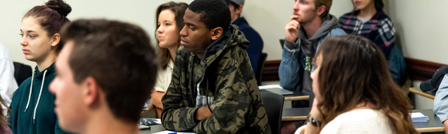 Seaver students in a classroom