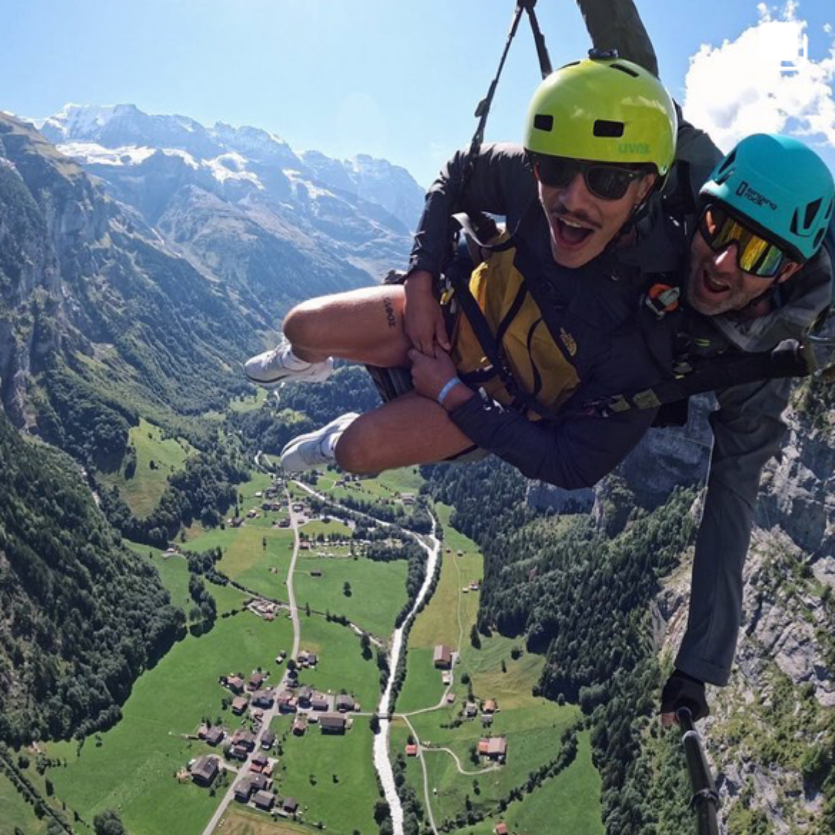 skydiving